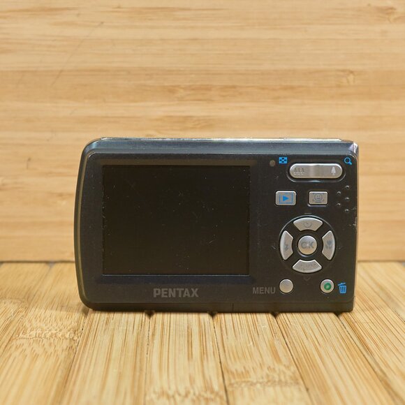 Pentax Optio E60 10.1MP Digital Camera, with 3X Optical Zoom, Black - Picture 5 of 9